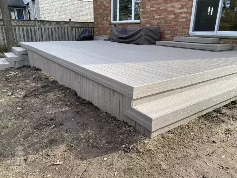 Fiberon low deck in Cambridge Ontario