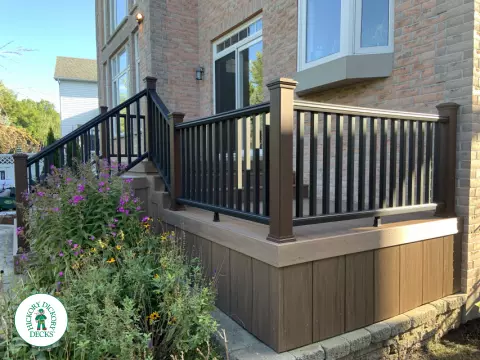 Azek Custom Deck in Ottawa
