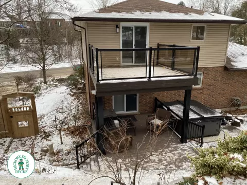 Armadillo deck in Cambridge