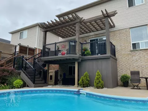 Custom Pergola in Kitchener Ontario Custom Pergola in Kitchener Ontario