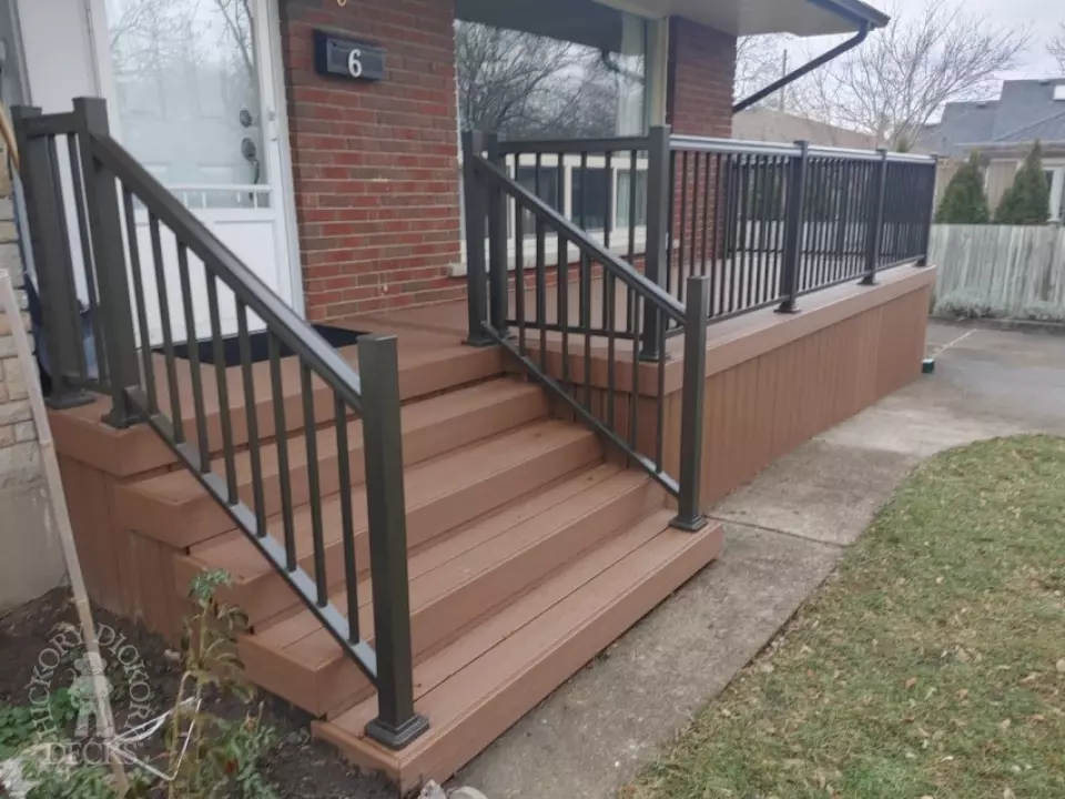 Fiberon front porch in St. Catharines Fiberon front porch in St. Catharines