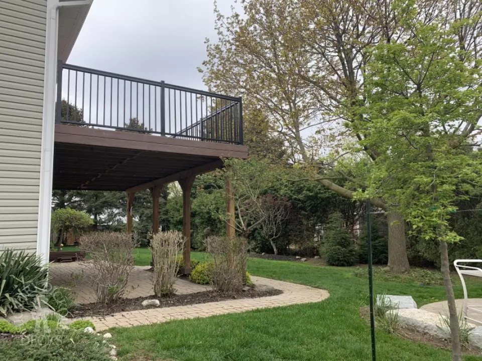 Veka deck in Cambridge