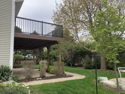 Veka deck in Cambridge