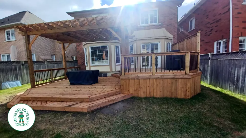 wood deck