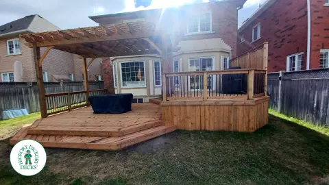 wood deck