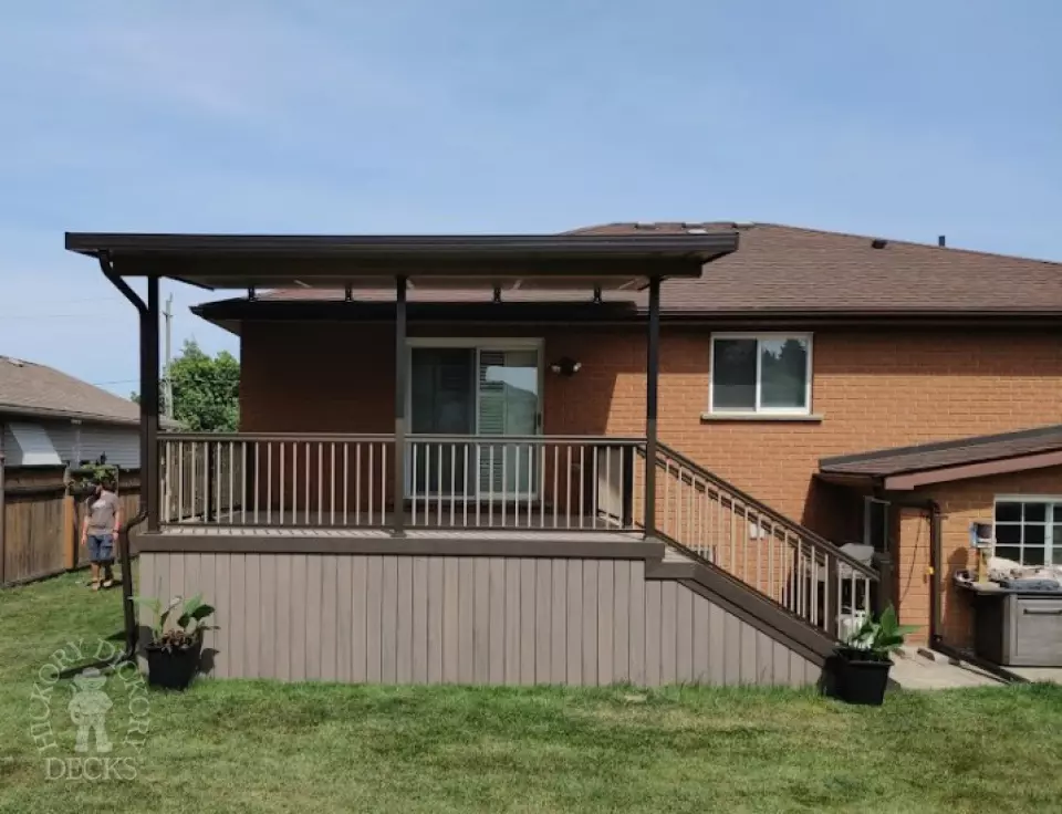 Clubhouse deck in Grimsby