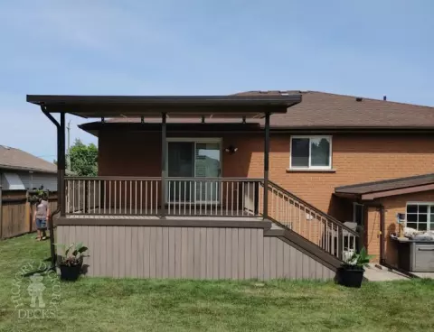 Clubhouse deck in Grimsby