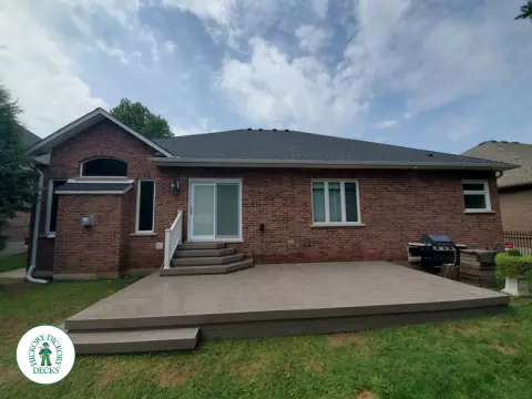 hickory Clubhouse Low deck hickory Clubhouse Low deck