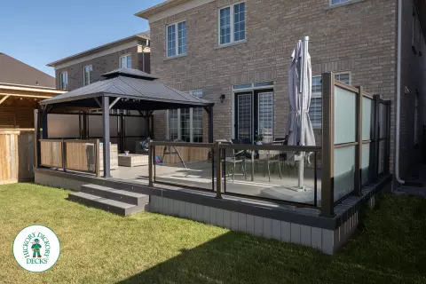 Clubhouse low deck lights