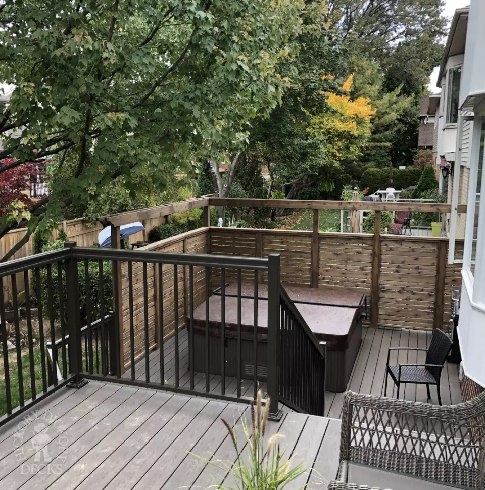 2 level fiberon deck