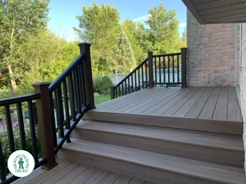 Azek Custom Deck in Ottawa