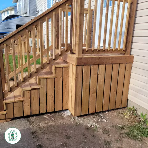 Cedar Deck in Dartmouth Nova Scotia