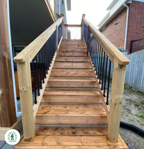 Pressure Treated High Deck in Waterloo
