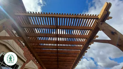 wood deck