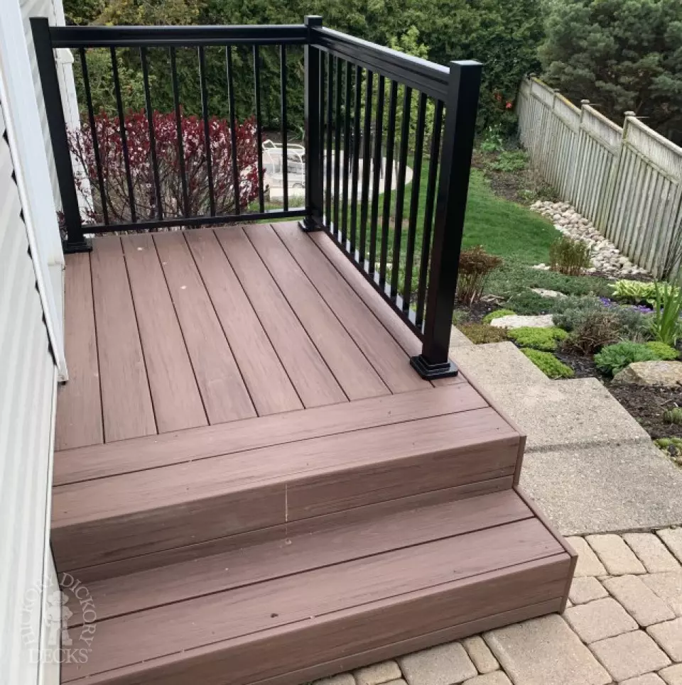 Veka deck in Cambridge