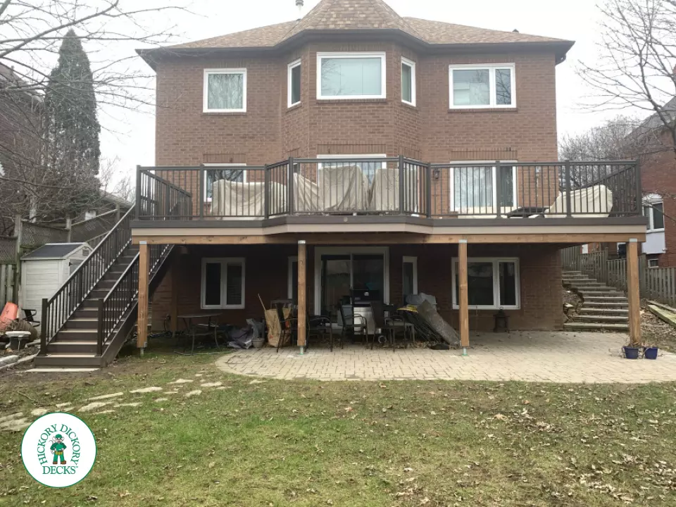 Clubhouse custom high deck in Missisauga