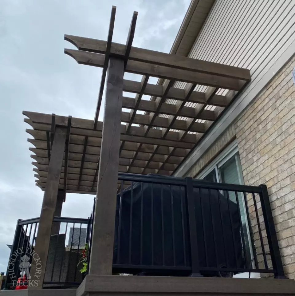 Custom Pergola in Kitchener Ontario