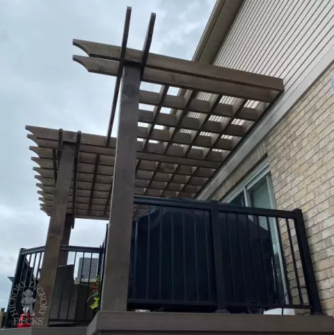 Custom Pergola in Kitchener Ontario