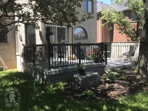 two level Armadillo deck in Burlington