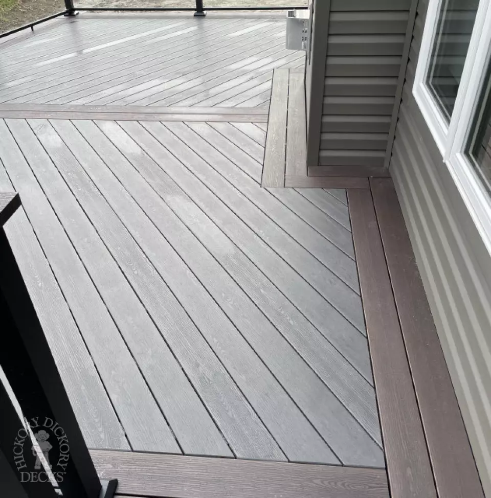 Clubhouse Deck in Kempville with glass rails Clubhouse Deck in Kempville with glass rails