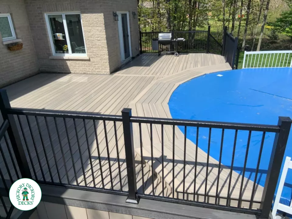 Fiberon Pool Deck in Ottawa Ontario