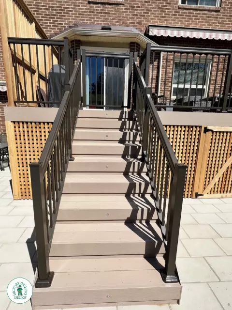 Clubhouse deck in Richmond Hill