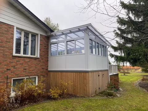 Fiberon Deck and Sunroom in Niagara