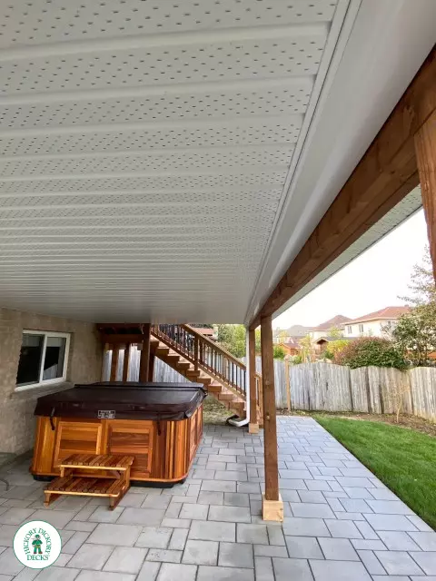 Pressure Treated High Deck in Waterloo