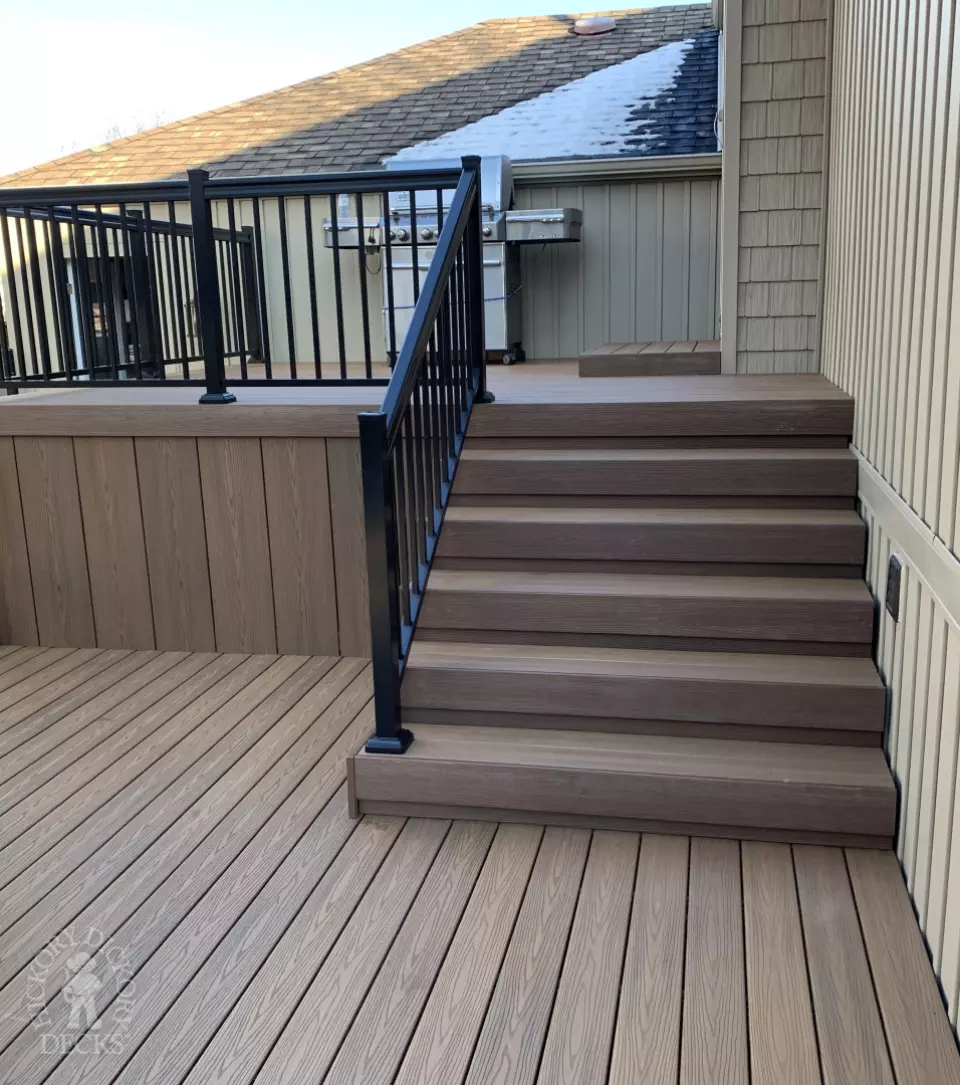 Fiberon pool deck in Caledonia Ontario