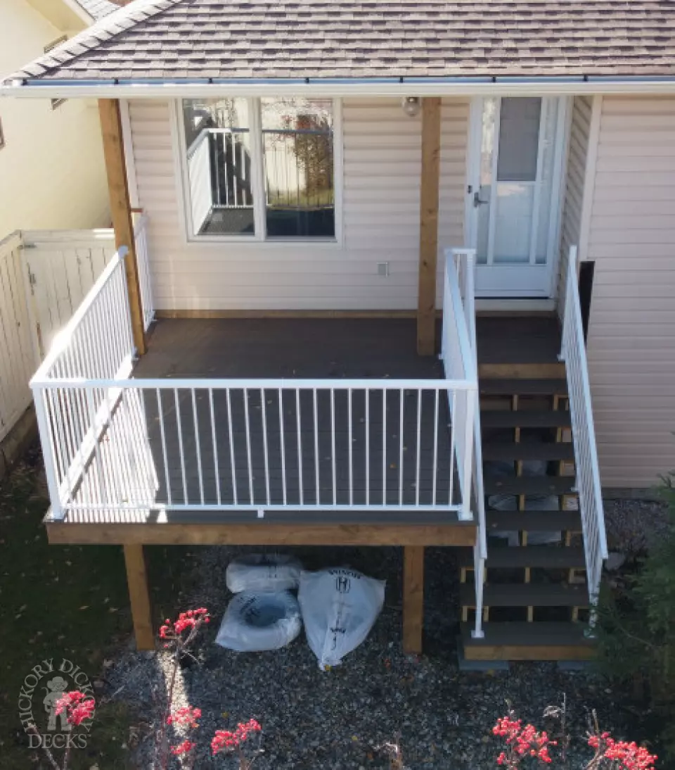 Deck in Calgary