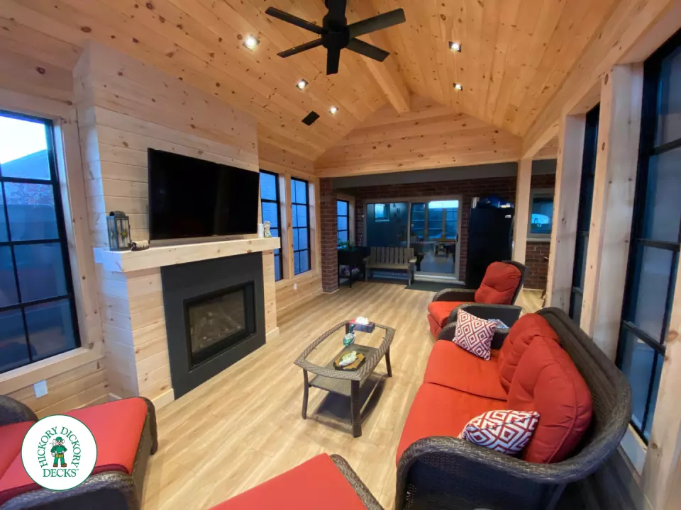 Azek Sunroom in Breslau Ontario