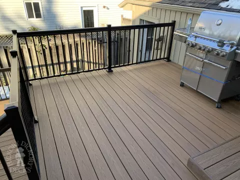Fiberon pool deck in Caledonia Ontario