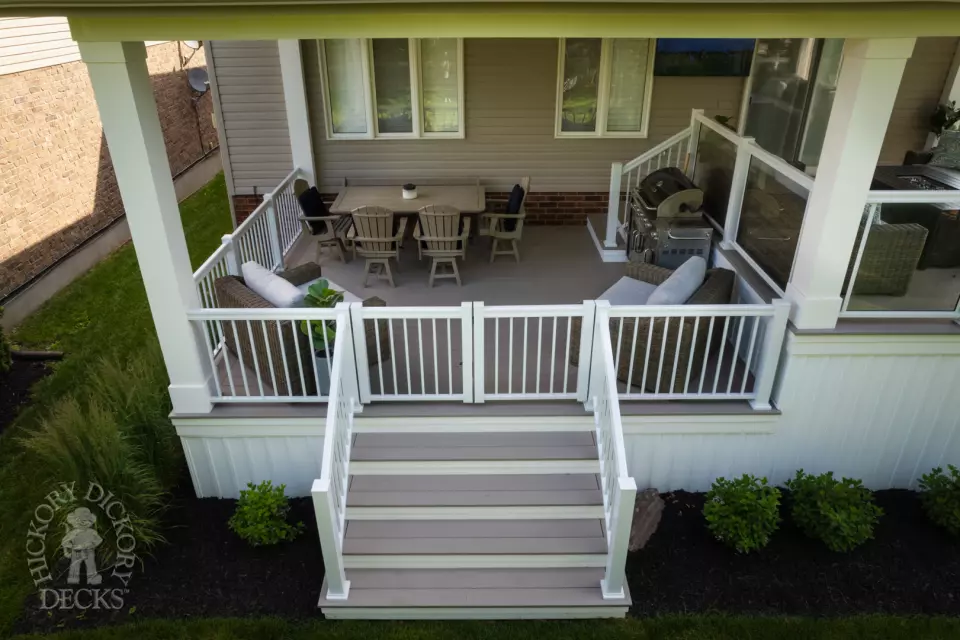 Azek porch in New Hamburg Azek porch in New Hamburg