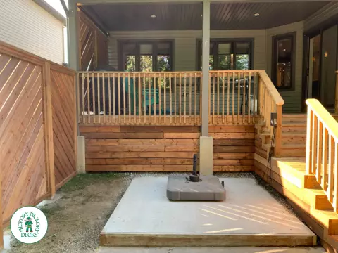 Fiberon Pool Deck in Kempville Ontario Fiberon Pool Deck in Kempville Ontario
