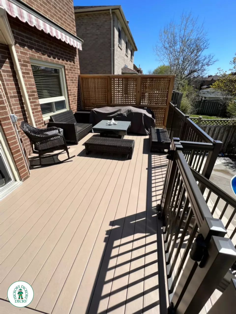 Clubhouse deck in Richmond Hill