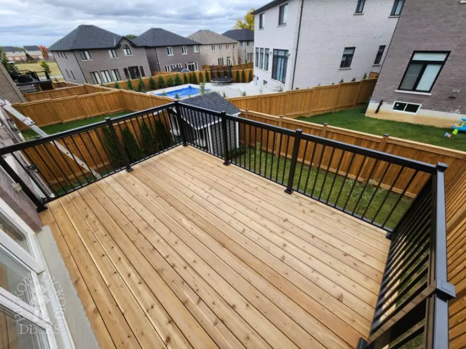 Cedar High Deck