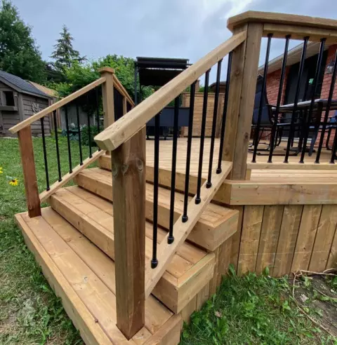 Pressure Treated Deck in Kitchener Pressure Treated Deck in Kitchener