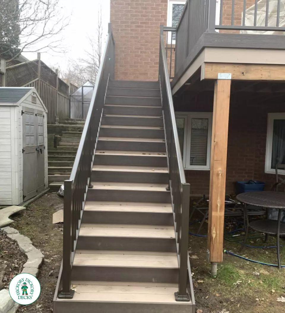 Clubhouse custom high deck in Missisauga