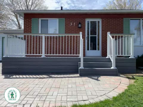 Fiberon Porch in Kanata Ontario