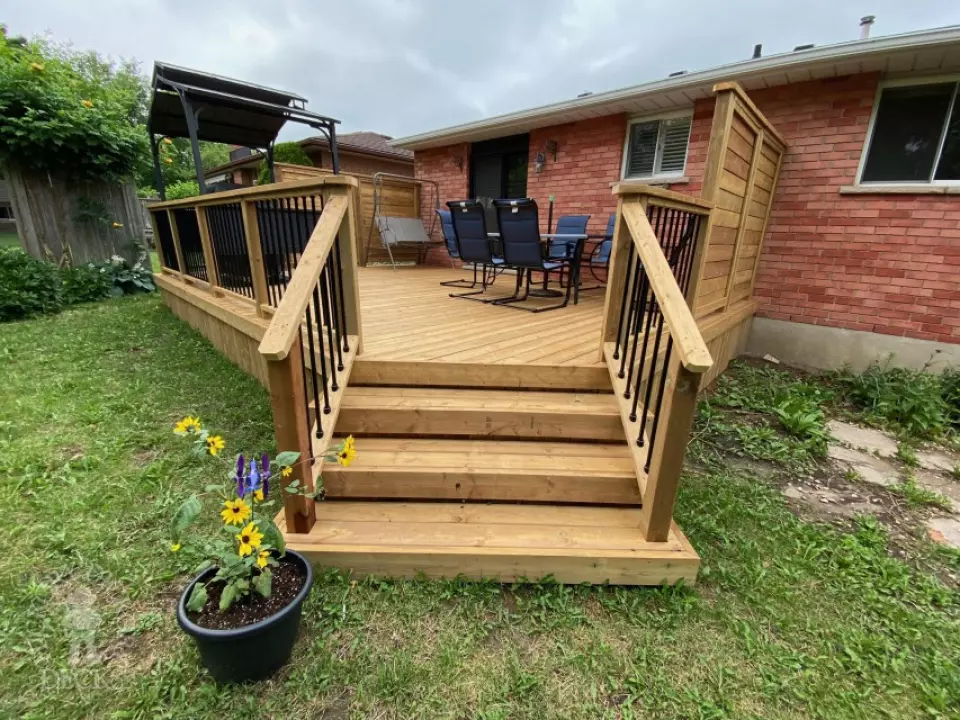 Pressure Treated Deck in Kitchener Pressure Treated Deck in Kitchener