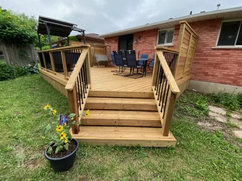 Pressure Treated Deck in Kitchener Pressure Treated Deck in Kitchener