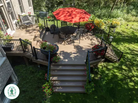 Clubhouse Custom Deck in Ottawa