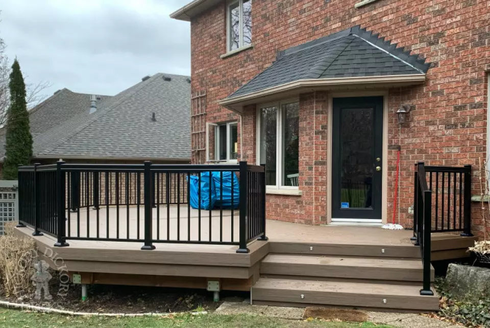 TImberteck deck aluminum railing TImberteck deck aluminum railing