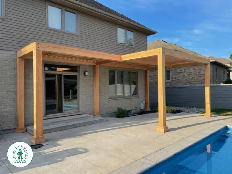 Custom Pergola in New Hamburg