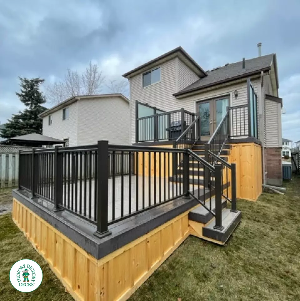 2 level Azek Deck in Waterloo Ontario