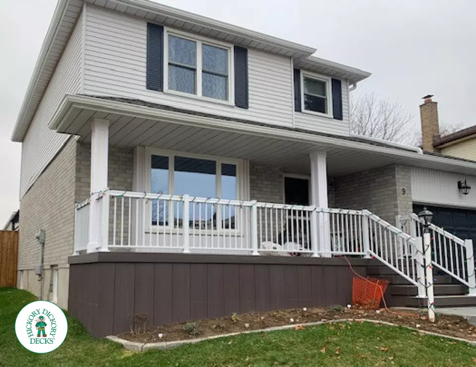 Azek Porch in Kitchener
