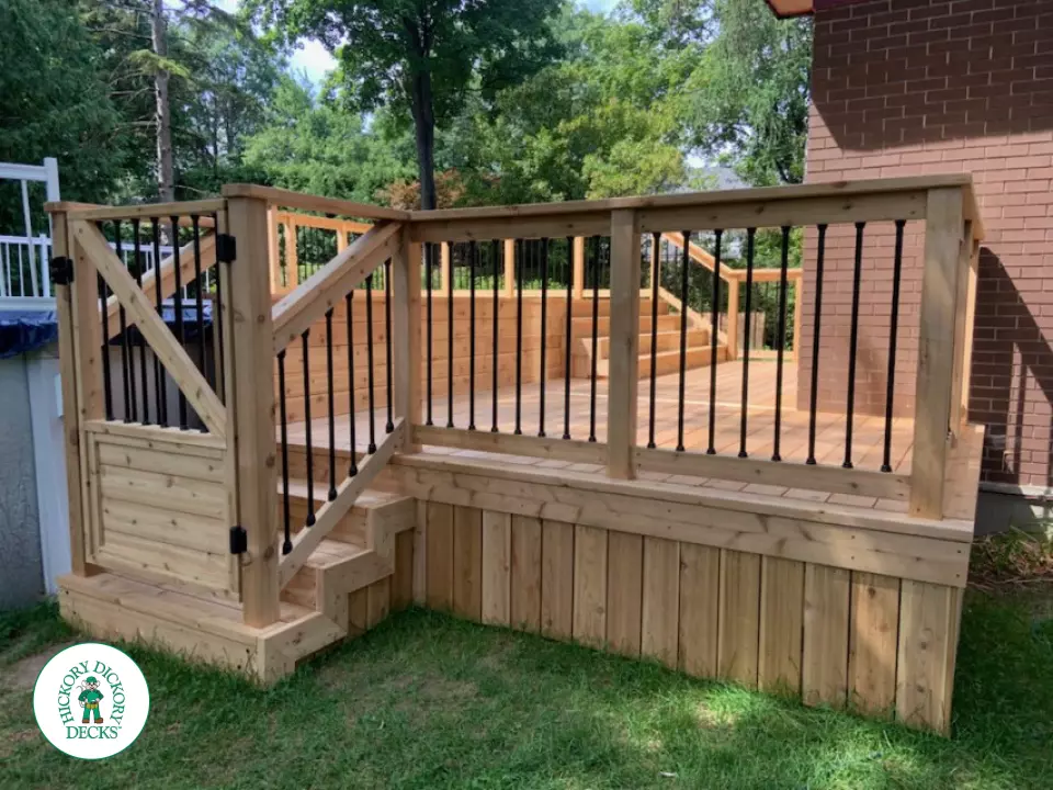 Cedar Pool Deck in Ottawa