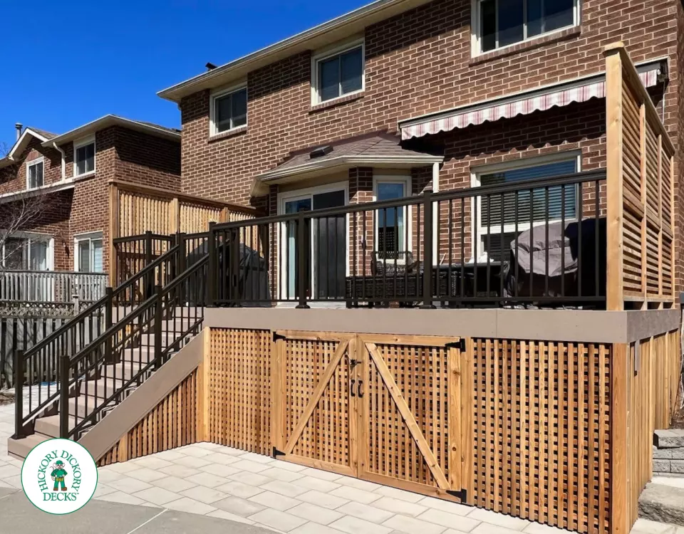 Clubhouse deck in Richmond Hill