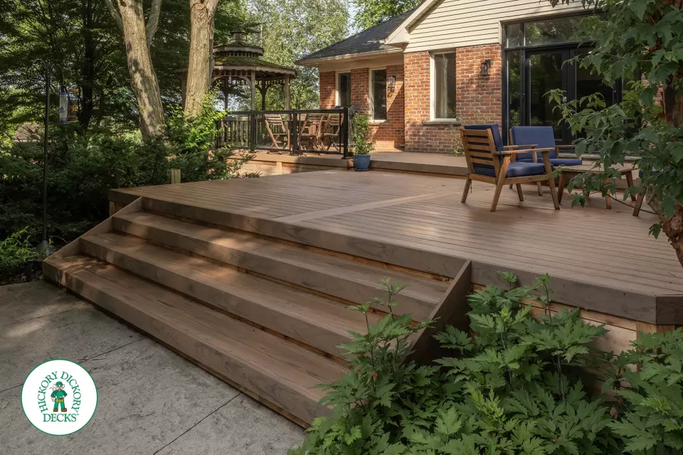 Large TruNorth Tigerwood Deck Large TruNorth Tigerwood Deck