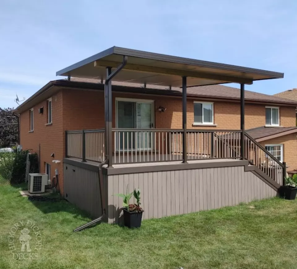 Clubhouse deck in Grimsby